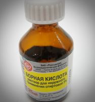 Раствор борной кислоты